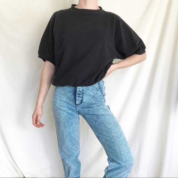 80s crop sweatshirt
